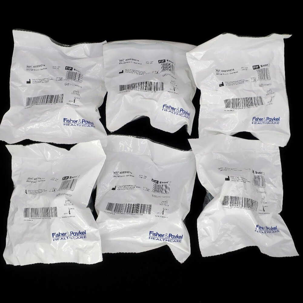 Fisher & Paykel F&P Eson Nasal Seal Cushion Lot of 6 Size Small
